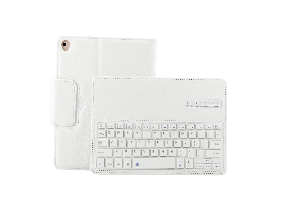 Съемный кожаный чехол с клавиатурой и Bluetooth для Apple iPad 9 7 2018 2017