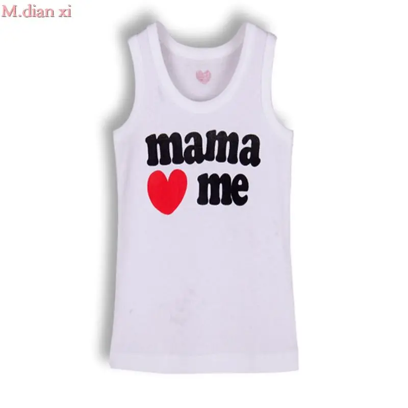 Новая футболка с надписью «love mom and Dad», детская одежда, летняя рубашка для маленьких мальчиков и девочек, хлопковая футболка, одежда с героями мультфильмов, распродажа