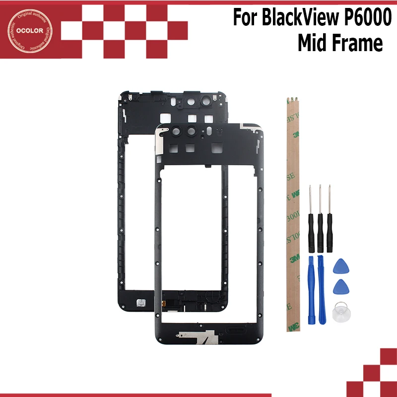 ocolor For BlackView P6000 Middle Frame B Shell Case Waterproof Shockproof Protective Cellphone +Tools | Мобильные телефоны и