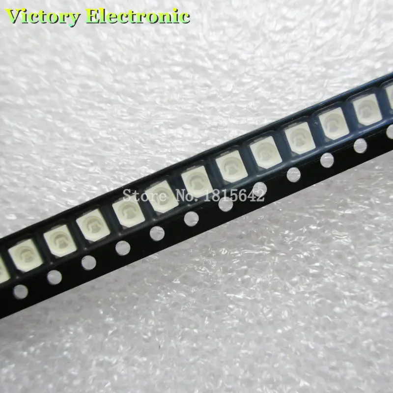 100 шт красный светильник вой диод 1210 SMD светодиодный супер яркий 3528*3 5 мм Новинка |