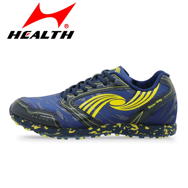 Профессиональные дышащие кроссовки с шипами для бега длинным скачком мужские