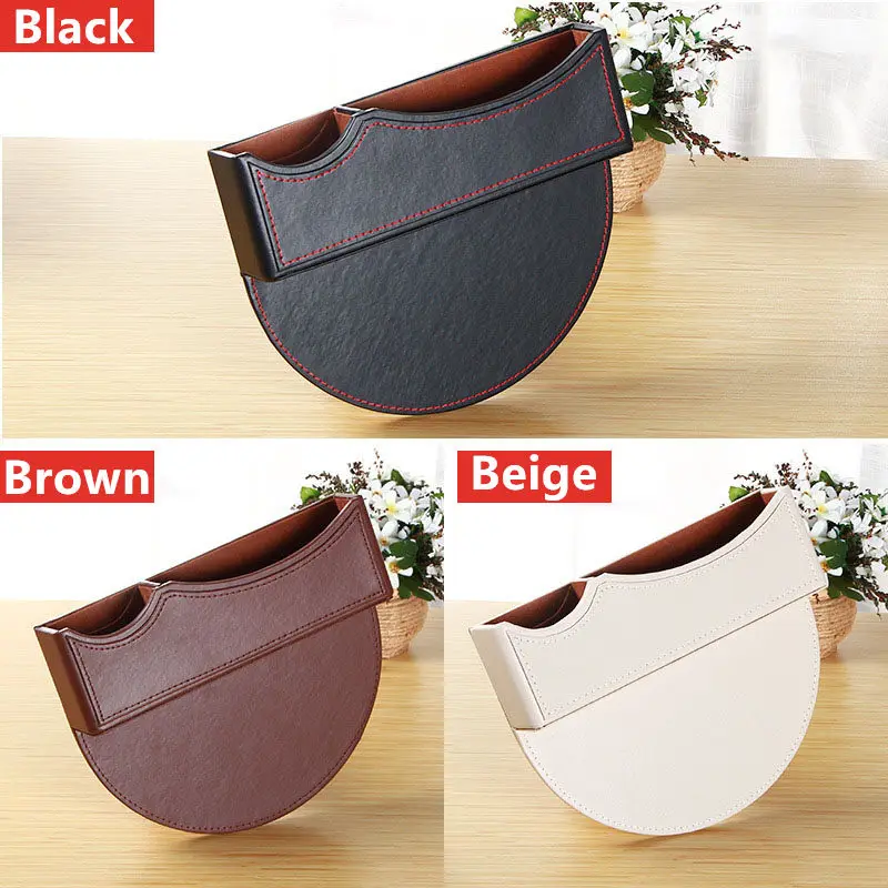 GSPSCN автомобильное сиденье коробка для хранения кожаная Экологичная доска