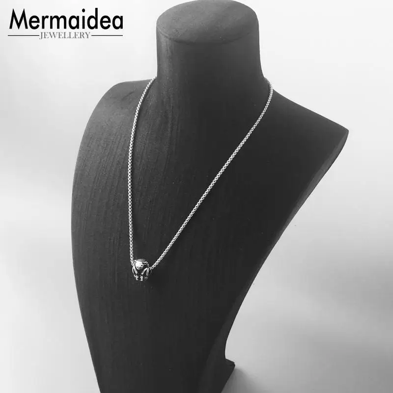 DIY бусы Подвеска еж 5 мм отверстие модное посеребренное ювелирное изделие модный