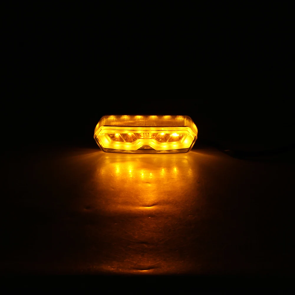 Мотоцикл Интегрированный задний фонарь светильник стоп сигнал поворота для Honda