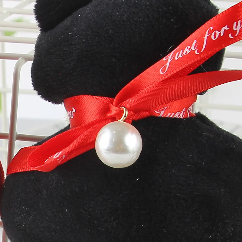 Porte Clef брелоки крышка плюшевая игрушечная кошка подвеска мех чучело сумка