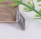 16*8 мм серебряные алмазные заклепки-гвоздики DIY кожевенное ремесло Conchos Decor