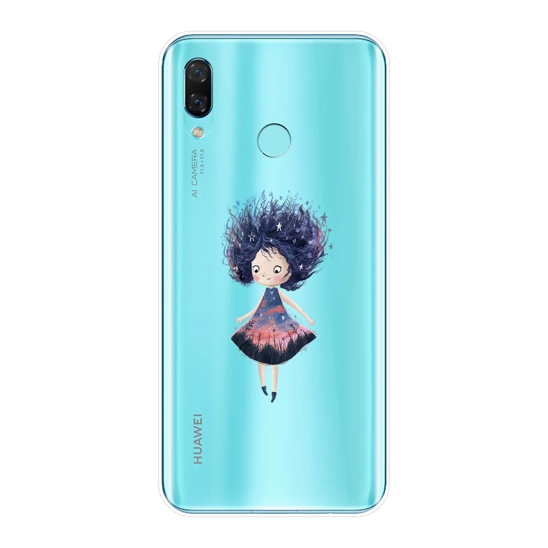 Мягкий чехол для телефона Huawei Nova 2i 2 Lite Plus 3 3I 3E силиконовый Smart 2017 | Мобильные