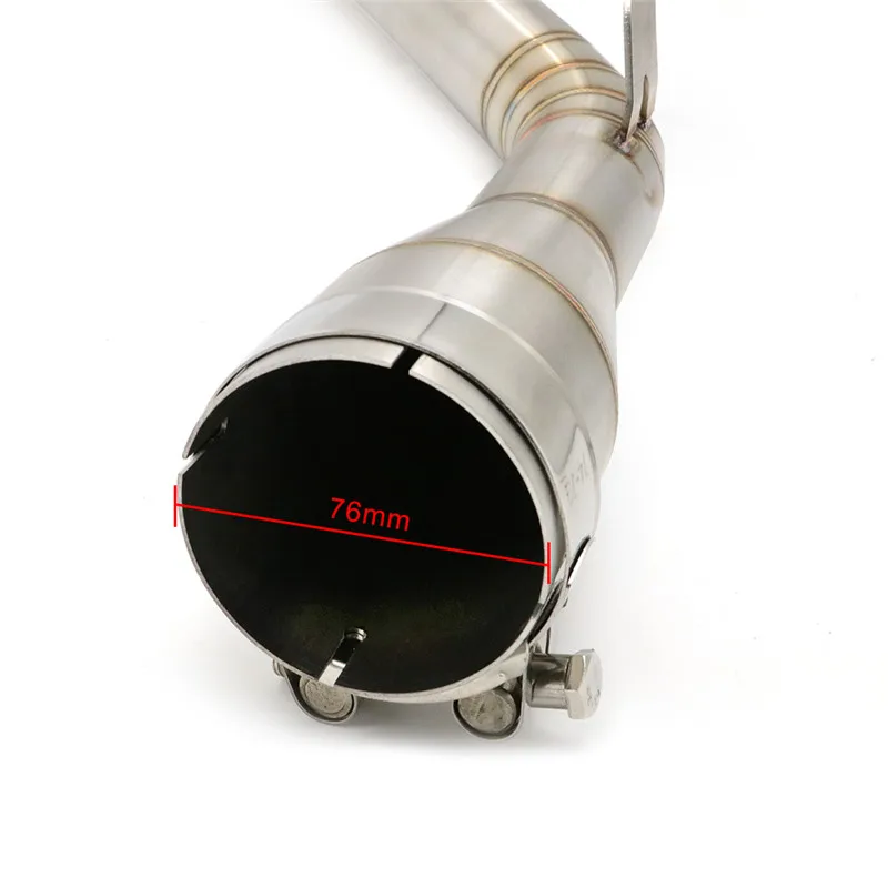 Соединительная звеньевая труба для полной выхлопной трубы мотоцикла 51 мм