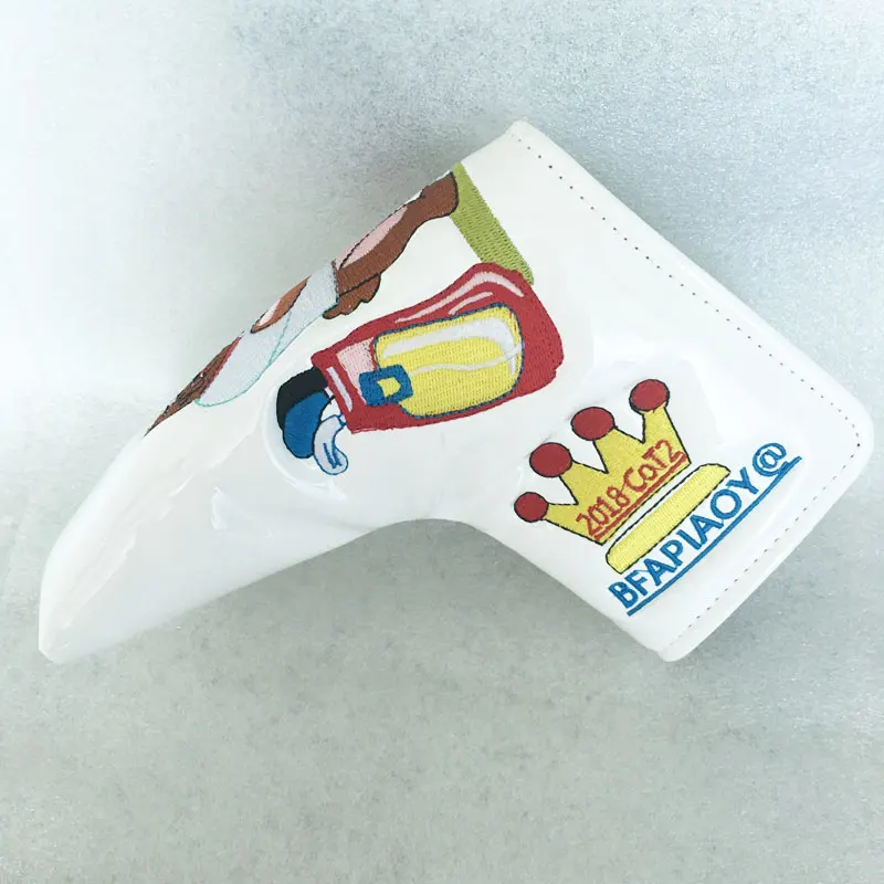 Новинка Оригинальный чехол для головы гольфа с рисунком медведя из