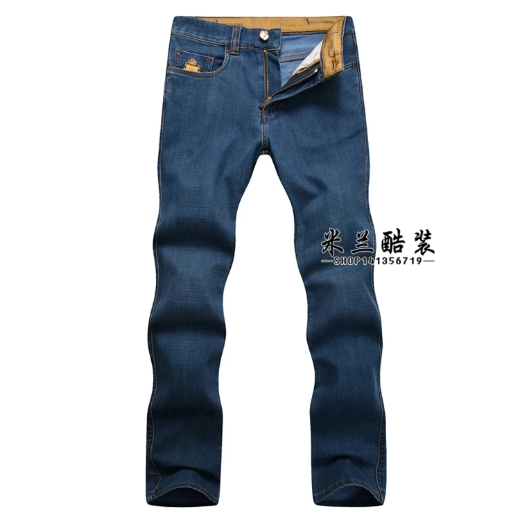 Billionaire Italian Couture jean men's 2016 new style autumn and winter fashion comfort embroidered trouser free shipping | Мужская