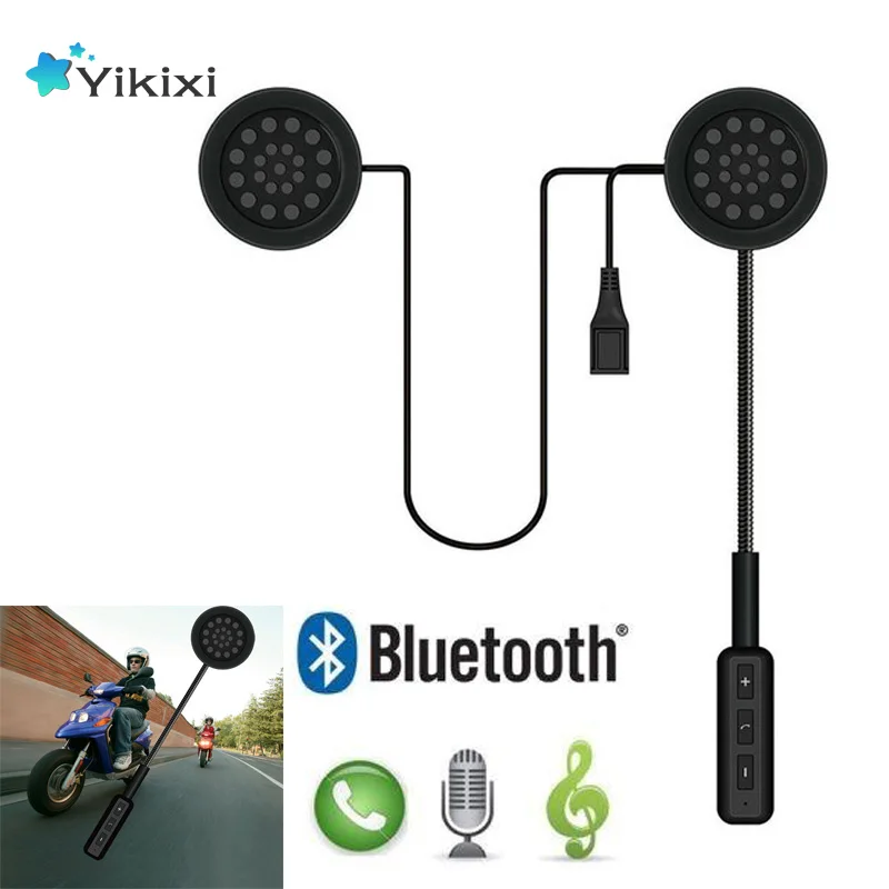 Хит продаж! Мотор Беспроводной Bluetooth гарнитура мотоциклетный шлем наушники