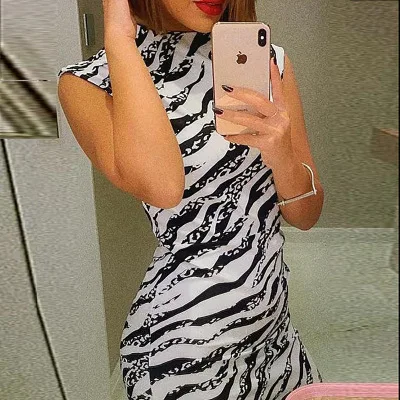Cheap Price In Stock Homecoming Dresses DQG933 Stripe Fashion Short Cocktail with Stretch | Свадьбы и торжества