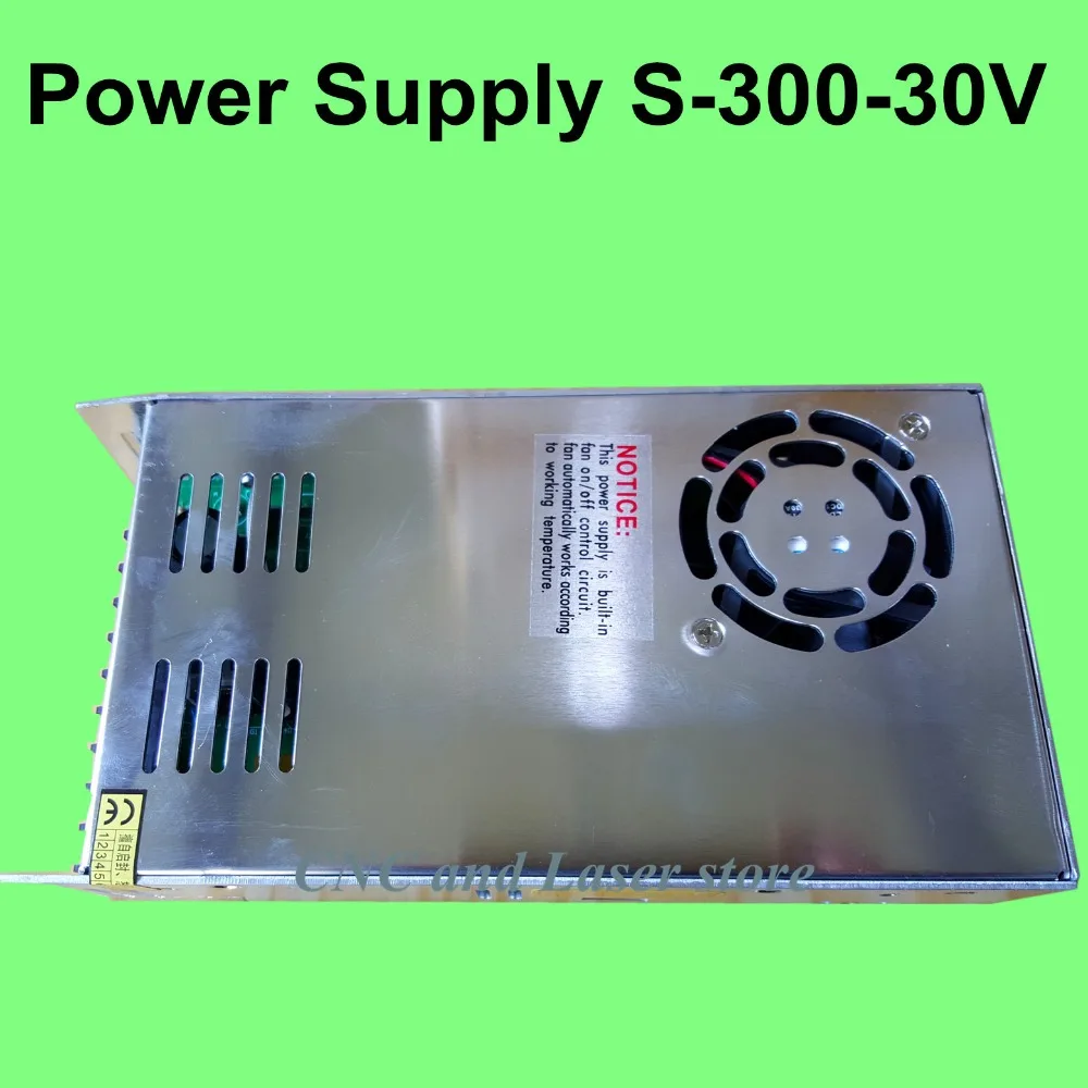 S 300 30V 30A лазерный переключатель powe supply SMPS для cnc и лазерной машины источник