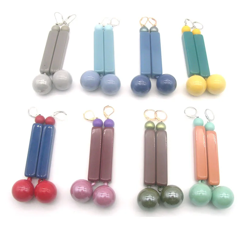 Dandie 2018 Newest Fashion Handmade Design Drop Acrylic Earrings For Women Popular Accessory Jewelry | Украшения и аксессуары