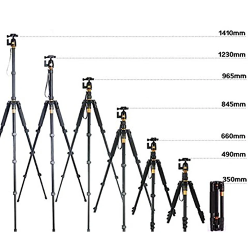 Yoocheese профессиональная фотосъемка путешествия компактный Алюминий Heavy Duty Штатив