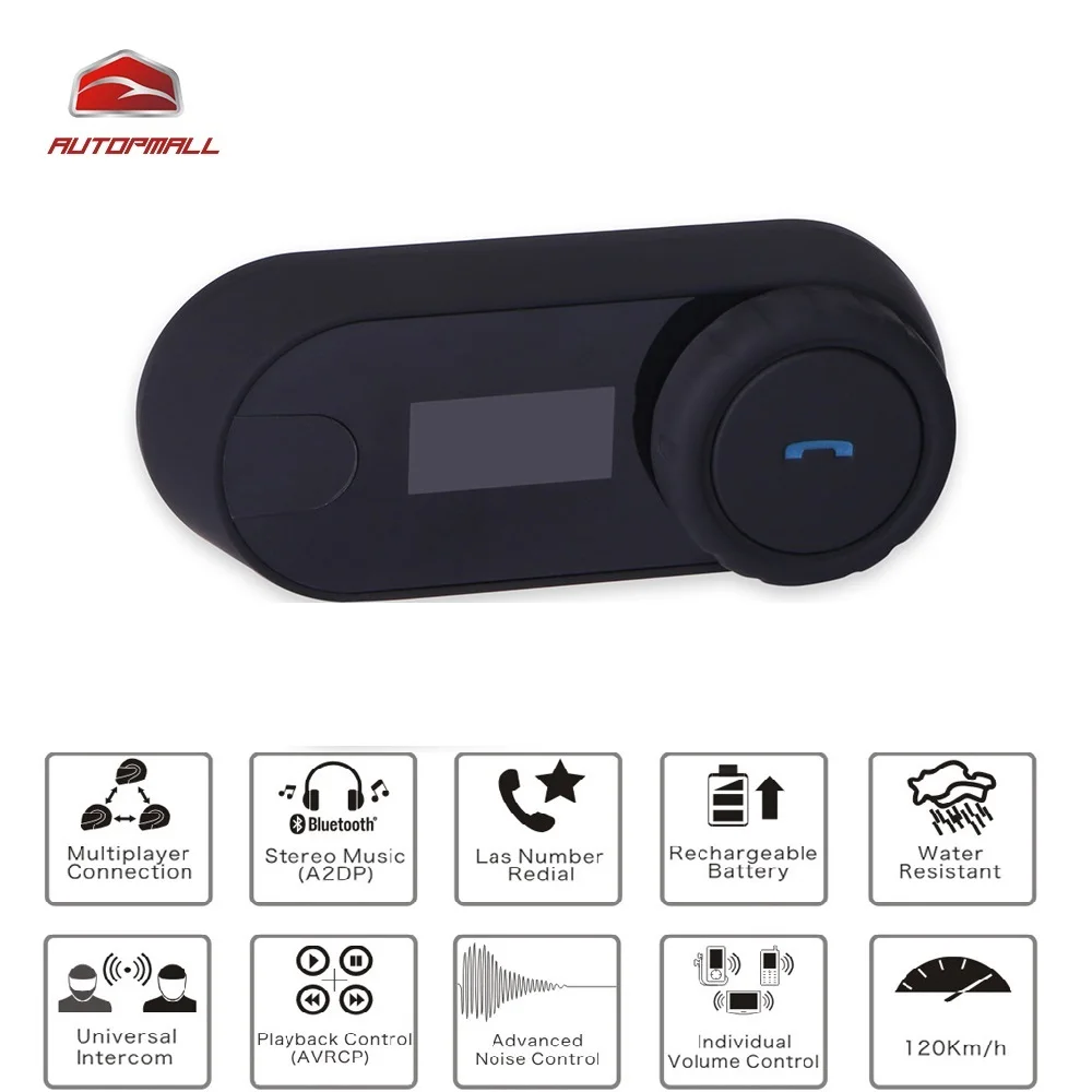 Freedconn TCOM sc Bluetooth мотоциклетный шлем Интерком переговорные 800 м 3 всадников