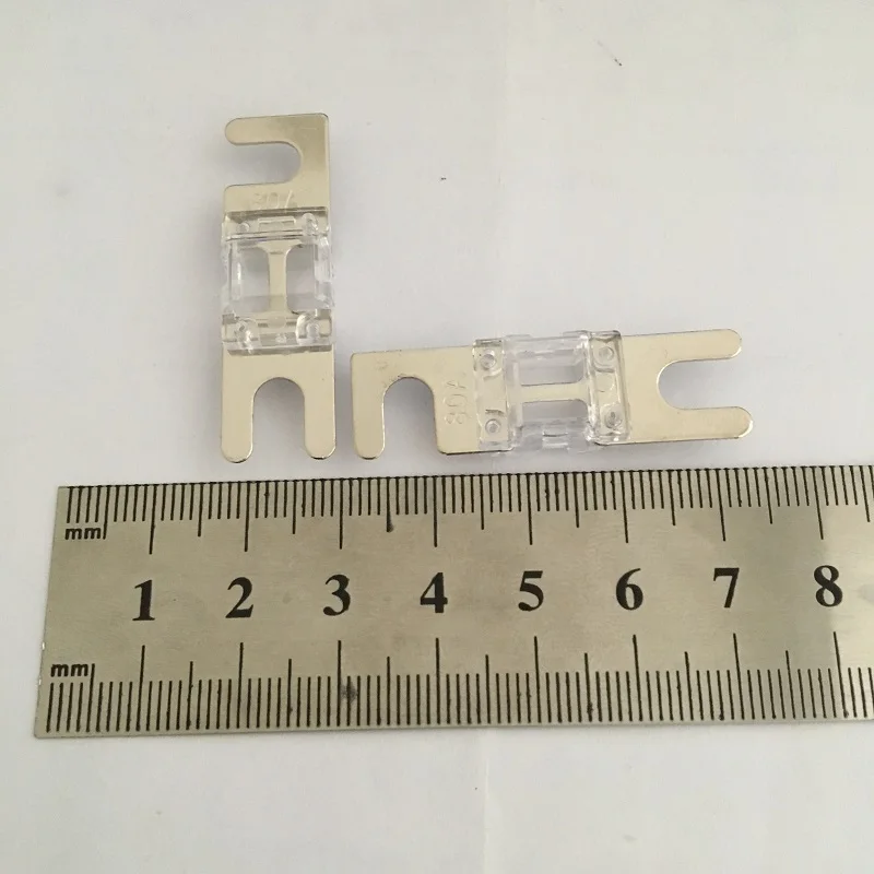 100PCS/bag Nickel Plated Car Audio Protection Fuses MINI ANL Fuse 80A | Обустройство дома