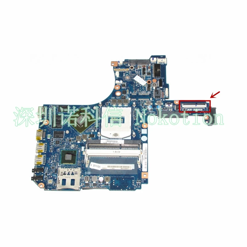 NOKOTION H000057230 VGSG_GS MB для Toshiba Satellite P50T-A P50 P55 материнская плата ноутбука DDR3L N14P-GS-12 GPU -