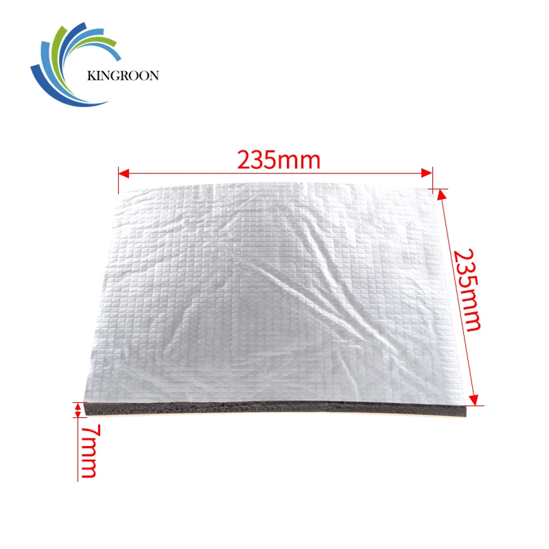200x200/220x220/235x235/310x310 мм плита Фольга Self клей-Pad Отопление кровать Стикеры теплоизоляция хлопок 3D-принтеры Запчасти