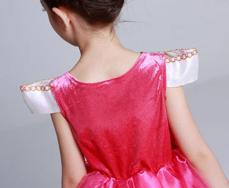 2018 Обувь для девочек спальный Красота костюм принцессы платье летние шорты Aurora