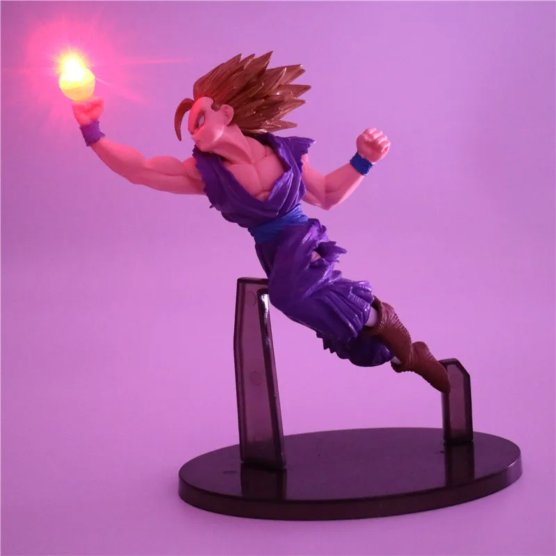 Аниме Dragon Ball Z Son Gohan Master Stars ночник DBZ Экшн фигурки Стрекоза Коллекционная модель игрушка декор комнаты лампа - Испускаемый цвет: Красный