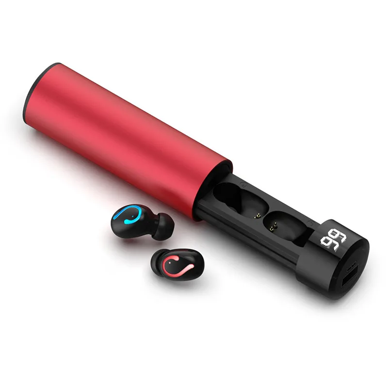 HBQ-Q67 фонарь типа Pull-type Bluetooth наушники 5,0 беспроводные наушники автоматическое соответствие с мобильным питанием цифровой дисплей XNC