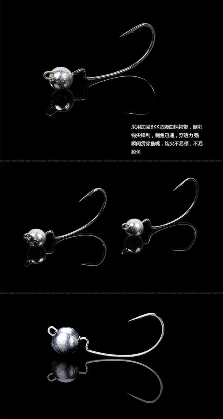 8 шт./лот открытые Ami офсетный крючок Техасский зазубренный червячный 3.