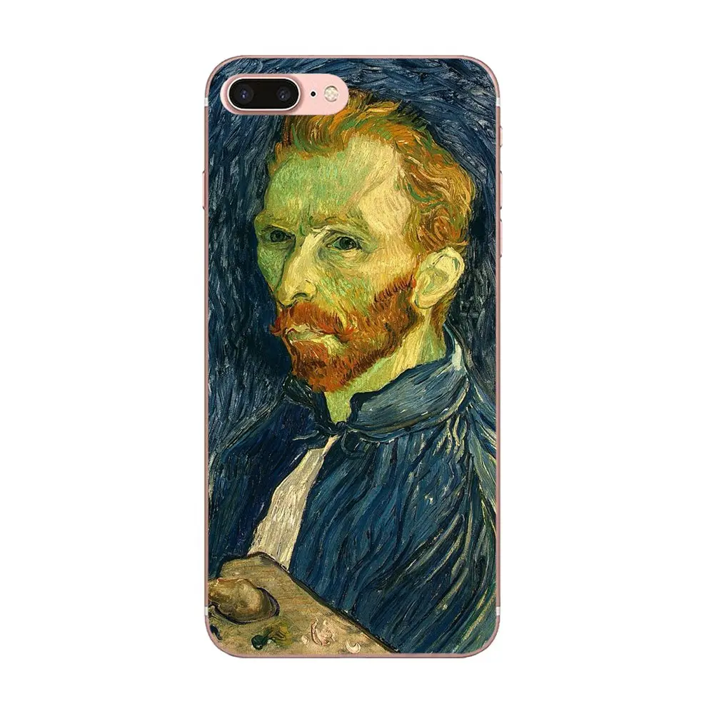 as picture Мягкий чехол для мобильного телефона Vincent Van Gogh масляная живопись черная кожа для Xiaomi Redmi Note 2 3 3 S 4 4A 4X5 5A 6 6A Pro Plus - Color: as picture