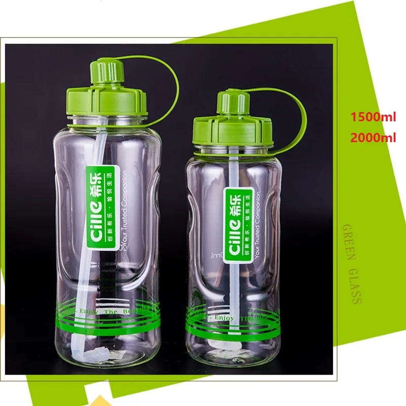 бутылка для воды Бутылки с водой На Открытом Воздухе Посуда Взрослых Пластик