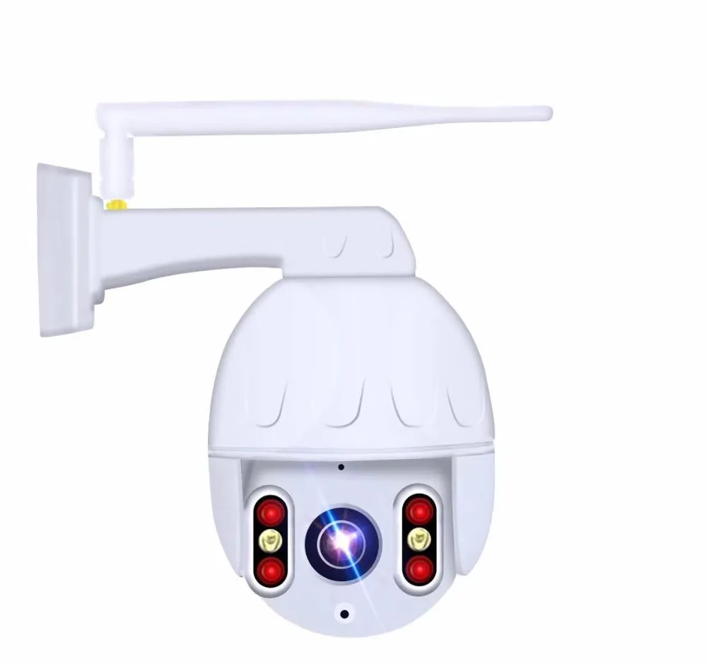 H.265 человека Auto tracking 2MP Wi-Fi камеры PTZ День Ночь полный цвет P2P беспроводной смарт ИК Скорость купол 1080 P wi-Fi камеры видеонаблюдения