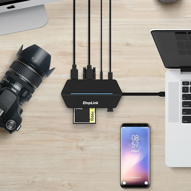 Устройство для чтения SD-карт EtopLink USB 3 0 Type C | Электроника