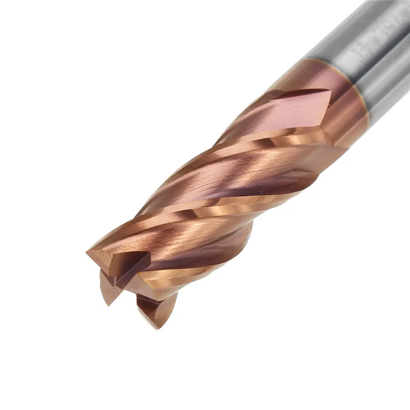 

DANIU Brand New 12mm HRC55 AlTiN-Coating 4 Flutes End Mill Cutter Tungsten Carbide End Mill Cutter CNC Tool