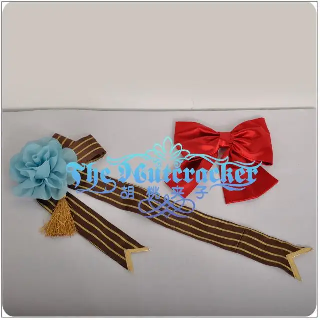 

Anime! Lovelive Ayase Eli After Awakening Kimono Cosplay Costume cloak+dress+belt+headwear+stockings Free Shipping