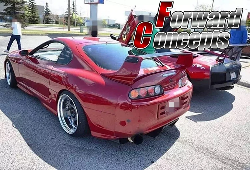 Спойлер на заднее крыло из углеродного волокна|trunk spoiler|rear wingrear wing spoiler |