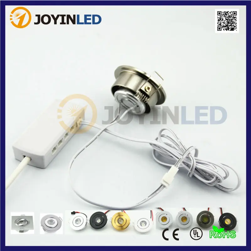 Бесплатная доставка 6 шт. 3 Вт светодиодный мини светильник комплект с источником