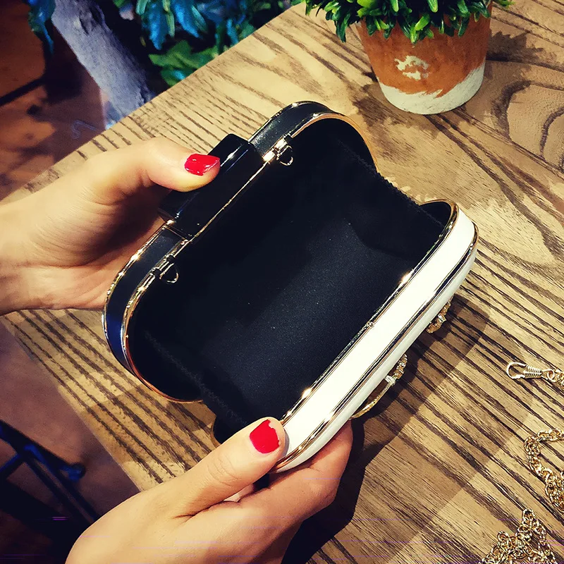 Модная роскошная дизайнерская вечерняя сумка клатч с цепочкой сумочка для