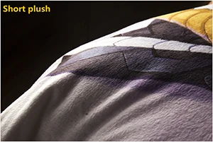 Short Plush Yashajin_Ai аниме постельное белье Комплект постельного белья Кама сатин простыни королева размер одеяло наборы Dekbedovertrek 240/220 - Цвет: Short Plush