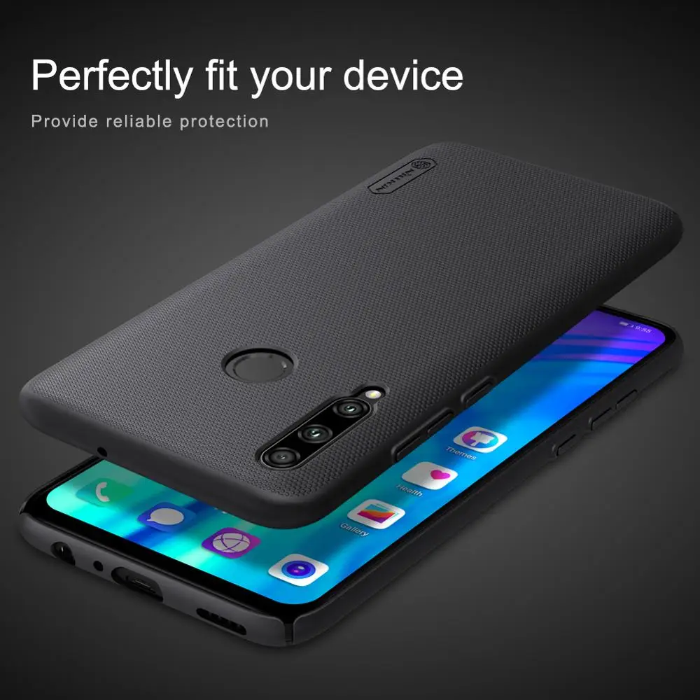 Уникальный шероховатый чехол Nillkin для huawei Honor 20i Матовый Hard-PC Mobile Phone задний футляр