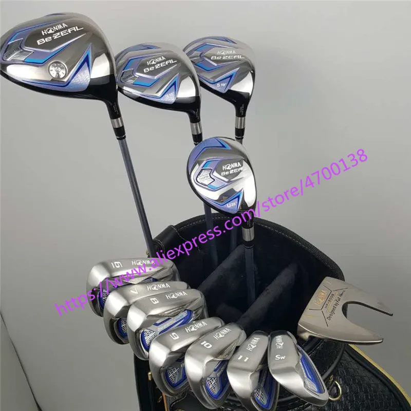 Женские Гольф-клубы HONMA BEZEAL 525 утюги для гольфа Гольф-клуб Графит Гольф-клуб L гибка и сумка