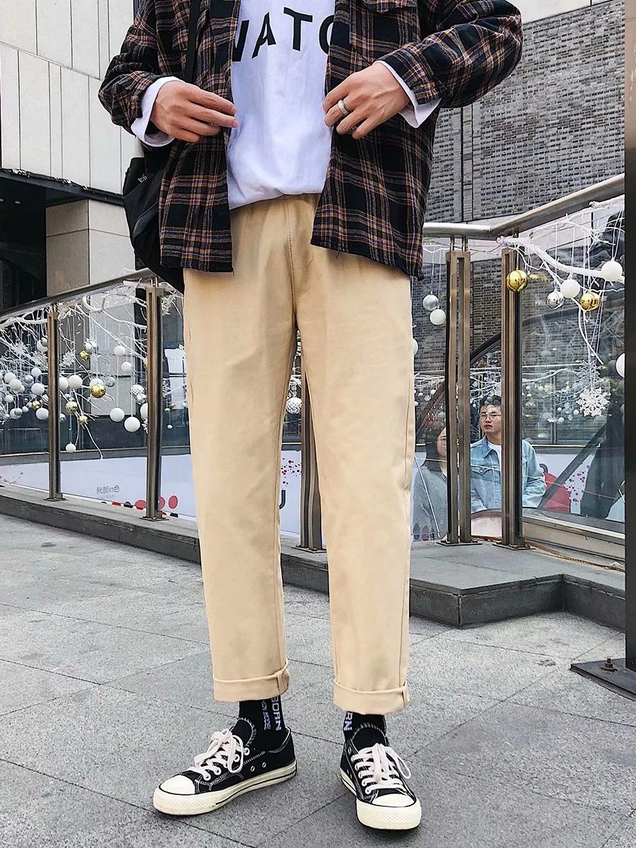 

Cheap wholesale 2019 new autumn winter Hot selling men's fashion casual Popular long Pants MW375