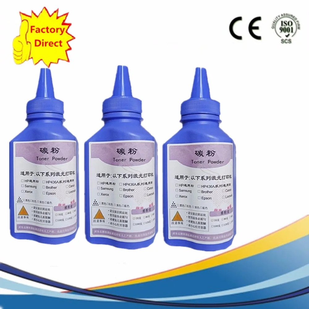 Pack 80G Black Refill Printer Toner Powder Kit Kits For Samsung SCX-4521ML1610 2010 2510 2570 2571 4321 Imported toner power | Компьютеры