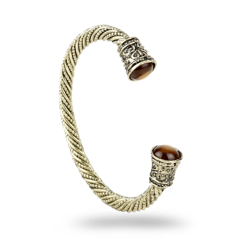 bronze Винтажный серебряный браслет с драконом, ювелирные изделия, модные аксессуары, Викинг, мужские часы наручные браслеты-манжеты для женщин, браслеты - Окраска металла: bronze