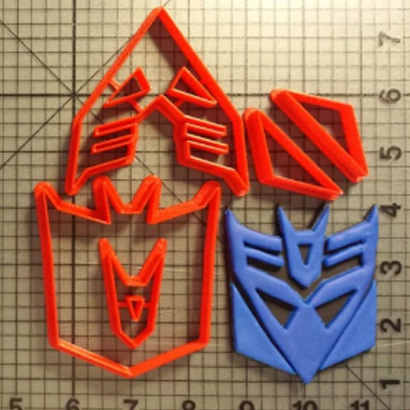 Известный фильм Autobot печенья набор форм для фондана форма кекса изготовление на