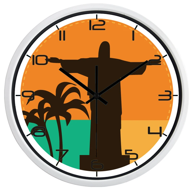 Брендовые популярные офисные настенные часы с длительным сроком службы в