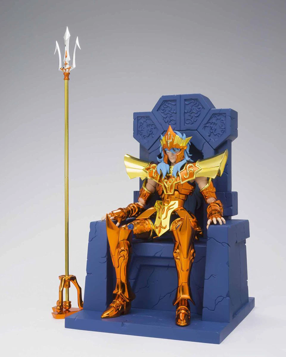 Оригинальный BANDAI Tamashii Наций Saint Cloth миф экс фигурка морской император Посейдон