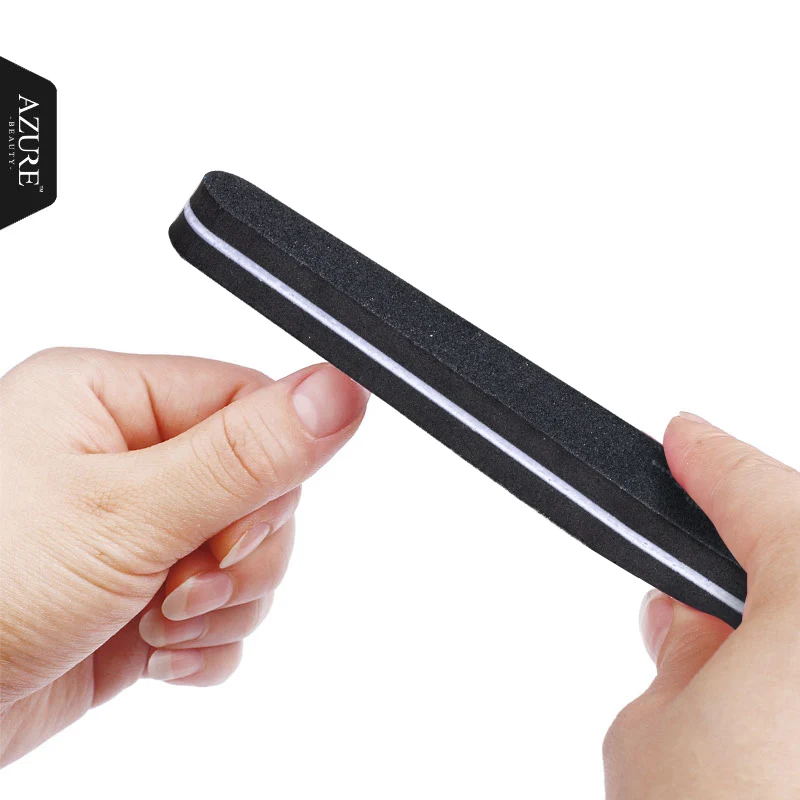 Azure Beauty 1 шт. шлифовальная губка для ногтей Полировочная пилка дизайна сделай сам