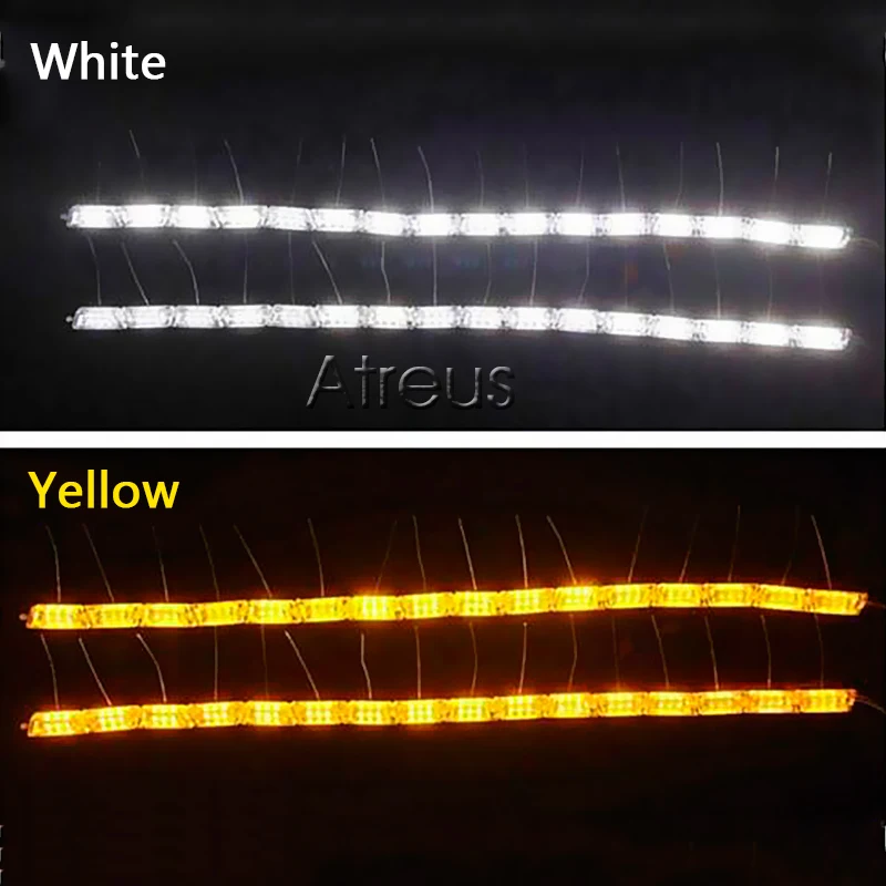 Atreus 50 см автомобильная светодиодная кристальная водная лампа DRL светодиодные