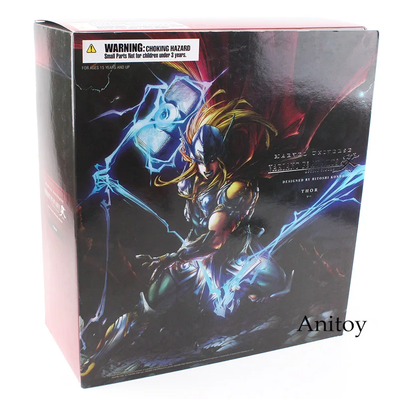 Variant Play Arts KAI Marvel фигурка Вселенная Тор герой ПВХ фигурка Коллекционная модель игрушки 26 см