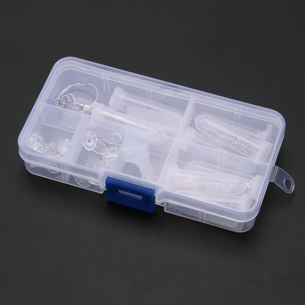 

2020 Optical Glasses Repair Kit Eyeglass Repair Screws Tool Box Eyeglass Sunglasses Screw Nut Nose Pad Assortment Set