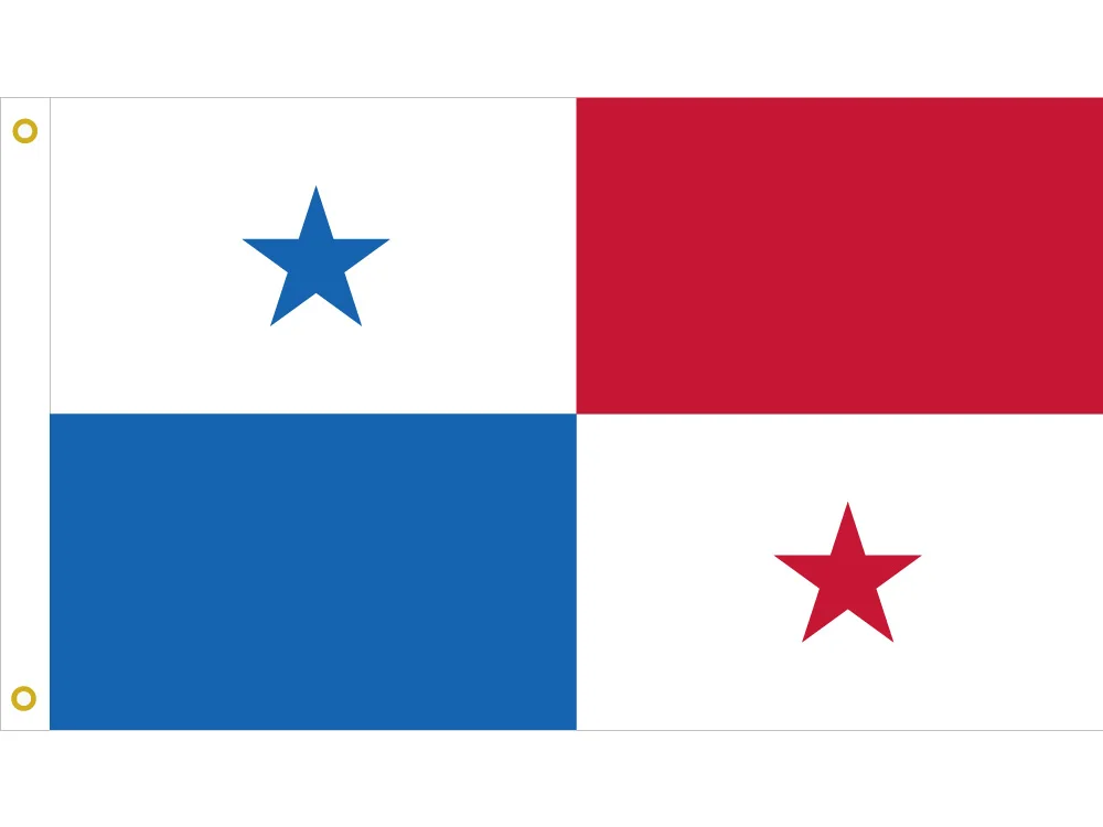 

Panama National Flag Republic of Panama 90*150cm 3x5 Feet Polyester Banner with Brass Grommet National Day Home Decoration